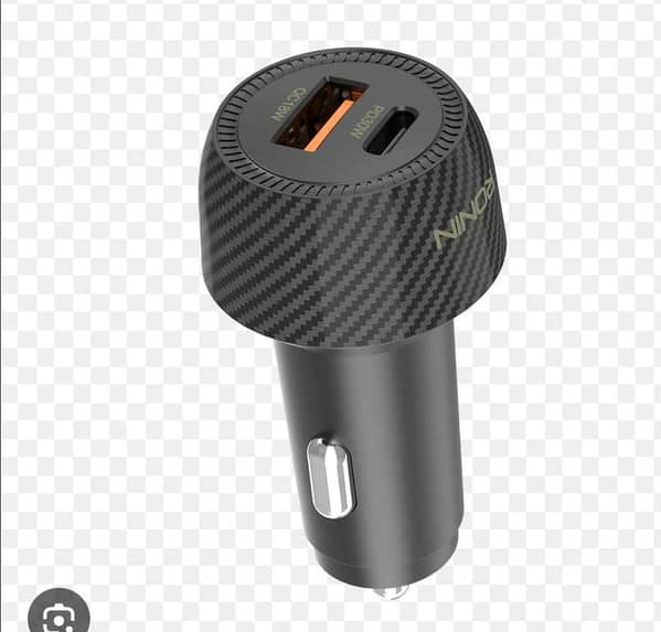 Ronin Dual Port Fast Car Charger PD30W + QC18W USB Type-C Charger