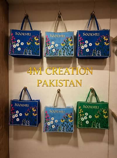 Traditional Embroidered Tote Bag