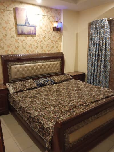 1bed fully luxury furnished appartment available for rent in bahria town phase 4 Civic centre well maintained building