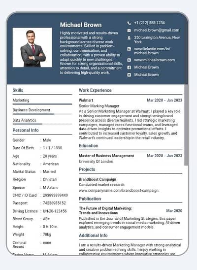 CV making