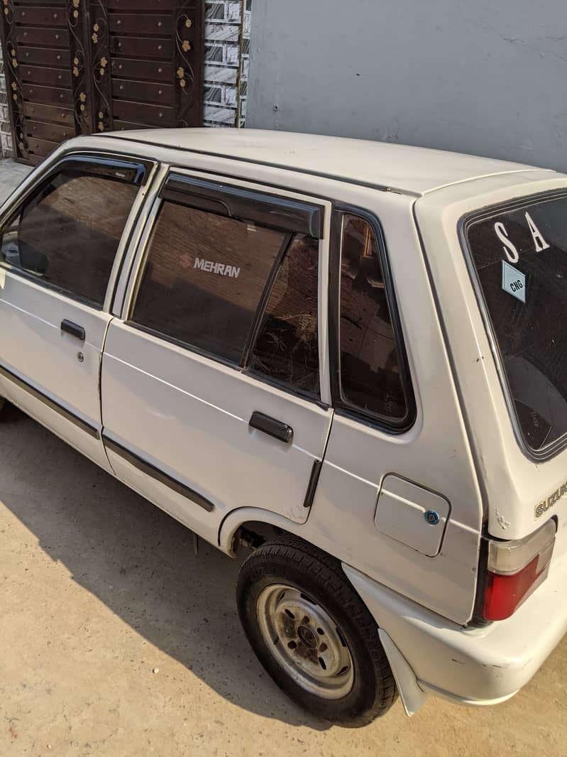 Mehran 1997 model white 5