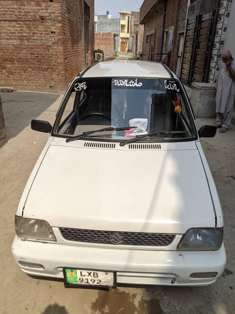 mehran 1997 model white 3