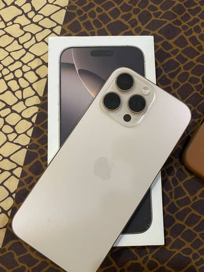 iPhone 16 Pro Max 256GB (JV) – 10/10 Condition, 98% Battery