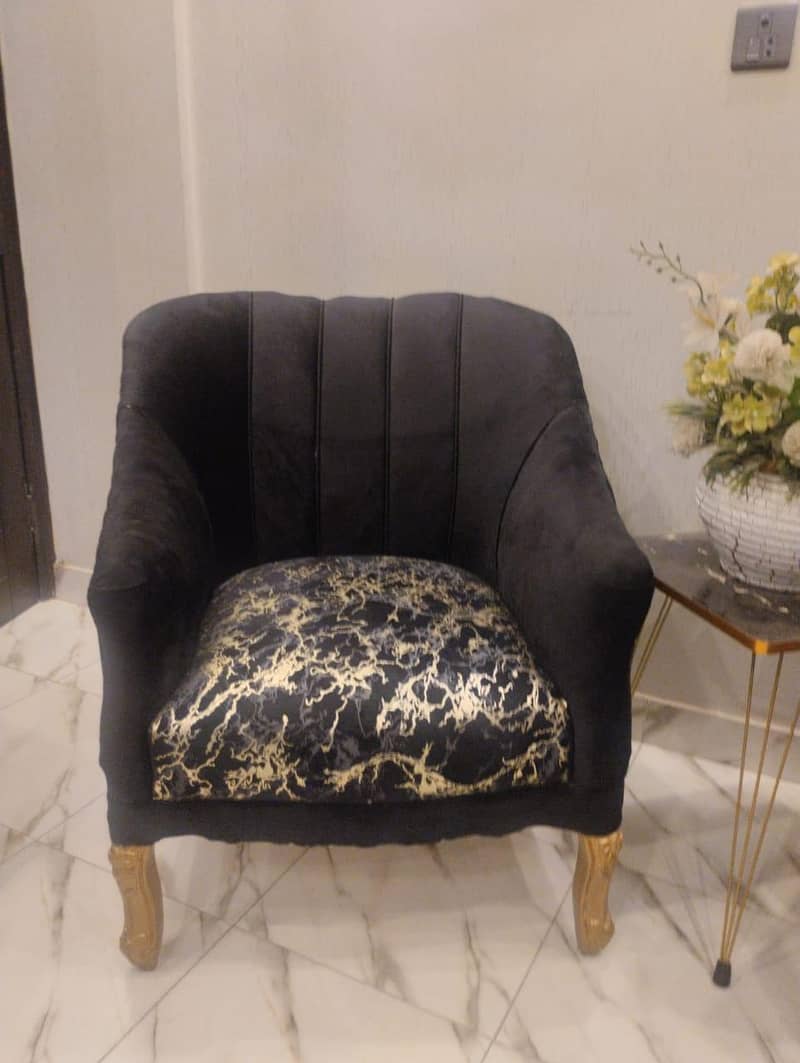 Coffee chairs with table 1