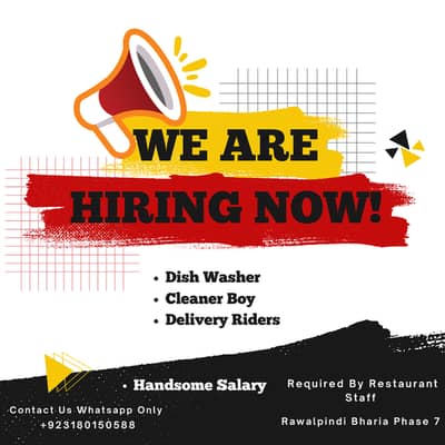Restaurant Staff Required