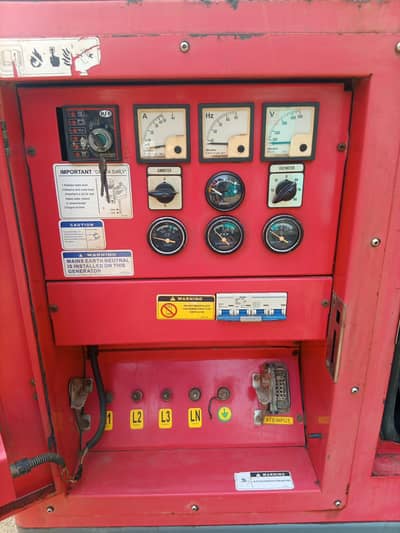 HIMOINSA -30 KVA generator on load