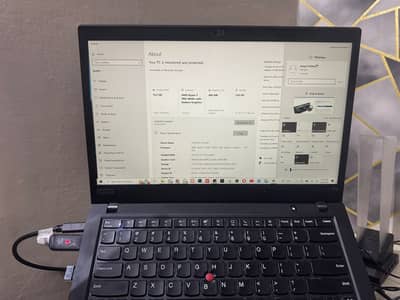 Lenovo Thinkpad T14s Ryzen 5 4650U = i5 / i7 11th Gen 16GB 256GB SSD