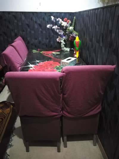 dining table with 6 chairs