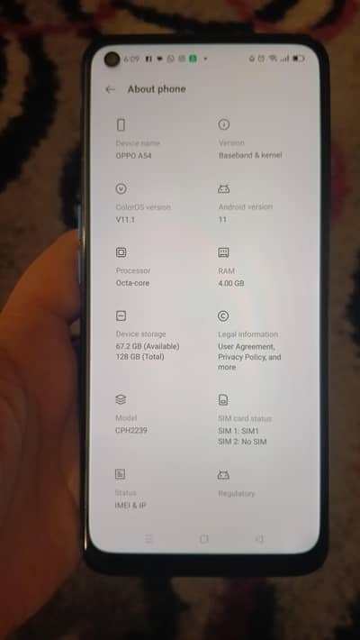 oppo a54 for sale
