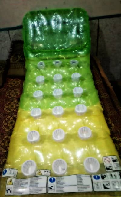 Intex inflatable Air Portable  Comfort Mattress in-built pillow