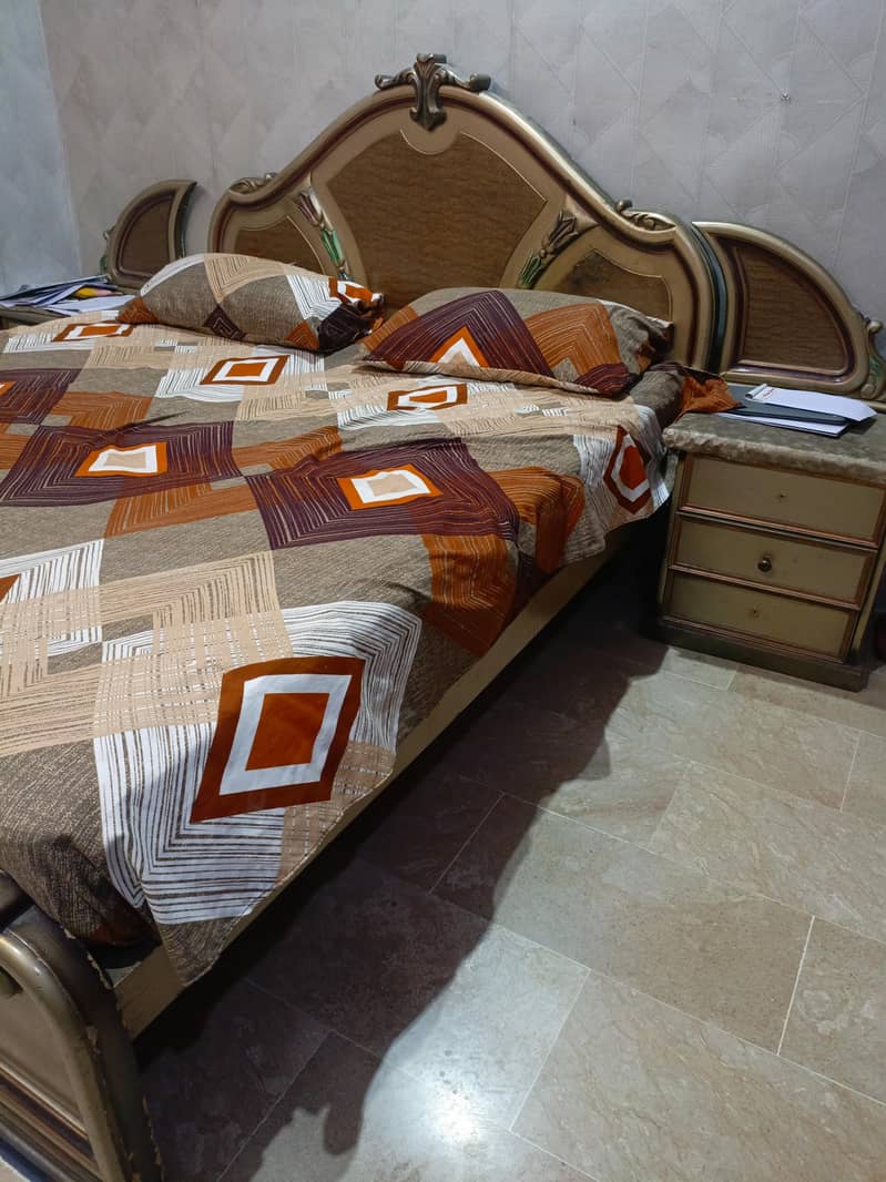 Double Bed set Deko paint 2