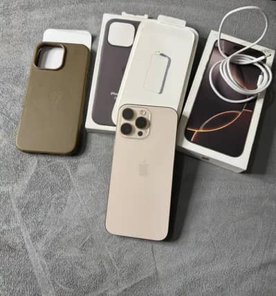 Iphone 16 pro official pta approved max my WhatsApp 03292074405