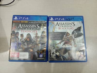 selling assassin Creed Black flag and syndicate