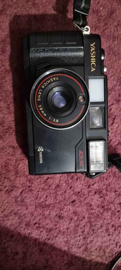 Yashica MF-2 Super DX 35mm Film Camera - 10/10 Mint Condition
