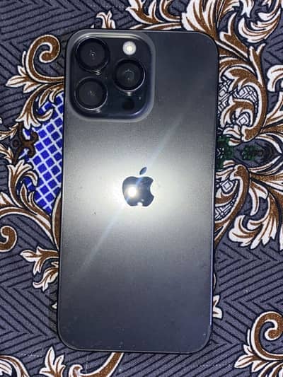 IPHONE 15 pro max jv 256gb 100health