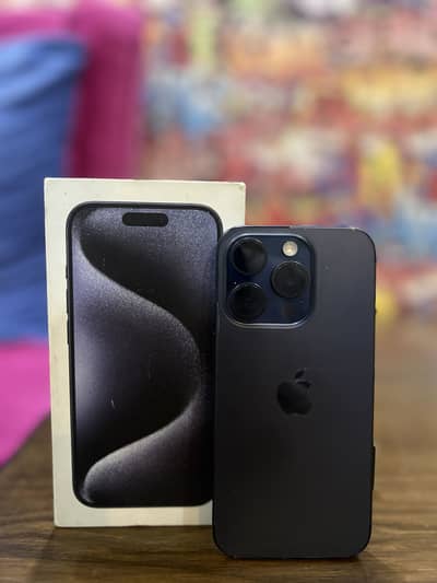 Iphone 15 pro 512GB PTA Approved (Complete Box)