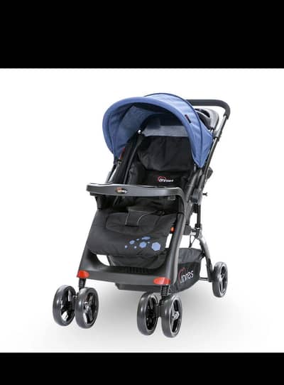 Premium Baby stroller black . very new condition
