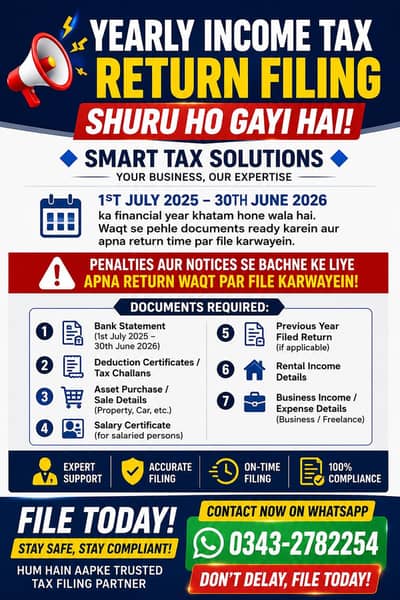 Tax filing