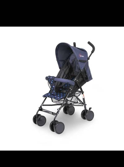 PREMIUM BABY STROLLER BLUE