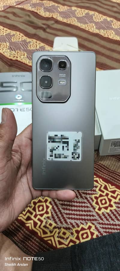 Infinix Note50 8+8GB Ram 256GB Mamory Dual Sim Official PTA