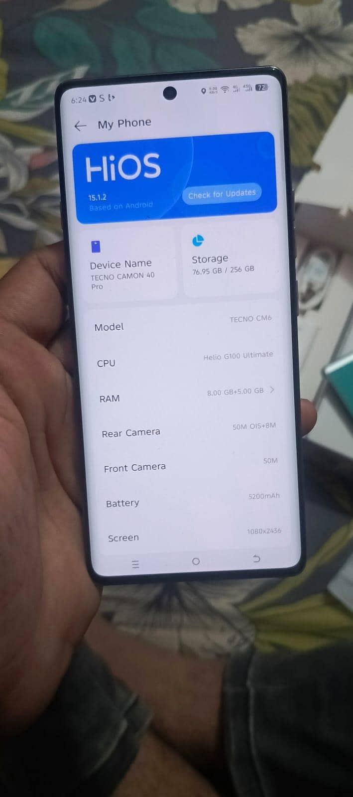 tecno camon 40 pro 4
