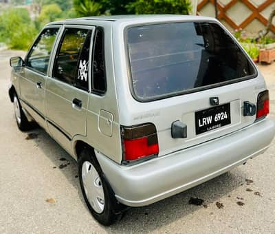 mehran 2004 model outer shower  fresh look non accident gari
