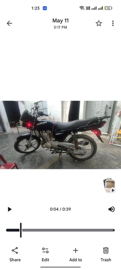 Suzuki GD 110 2016 Model