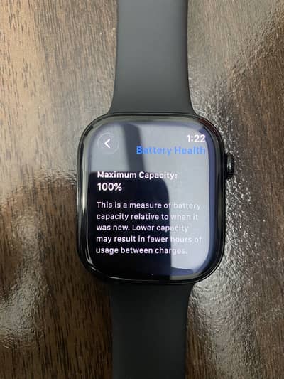 Apple Watch Series 11 46mm Black | Warranty Till Nov 2026