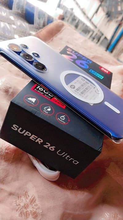 Itel S26Ultra 8/256GB with Complete Box and all accessories