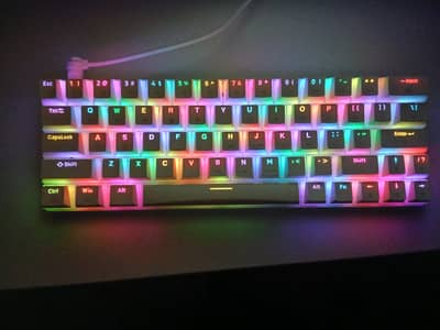 Tezarre TK63 Pro Mechanical Gaming Keyboard Brown Switches
