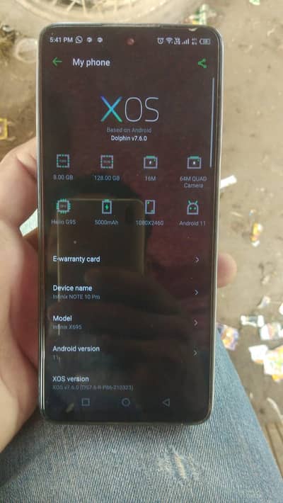 INFINIX NOTE 10 PRO