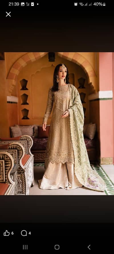 branded dress maryam n maria