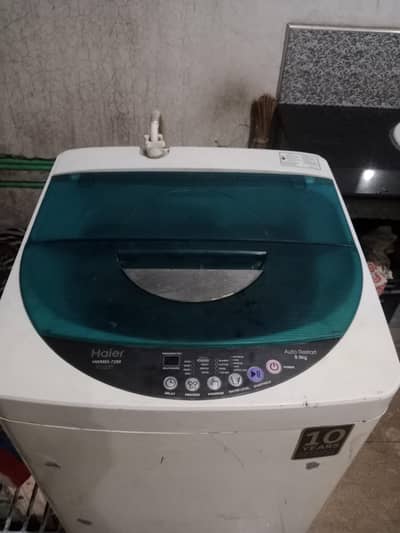 Haier fully automatic washing machine 8.5 kg