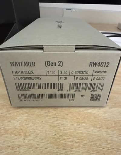 Rayban Meta Gen 2 Wayfarer Smart Glasses