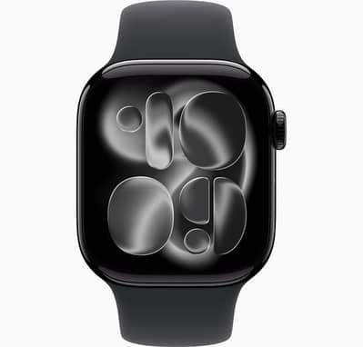 Apple watch 11 series latest 42 mm Jet Black