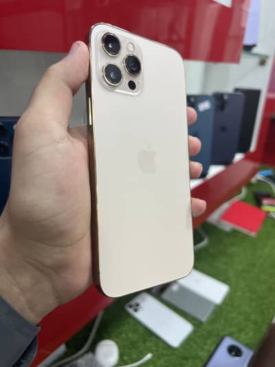 IPHONE 12 Pro max non pta jv 90+ Storage 512gb fresh kit water pack