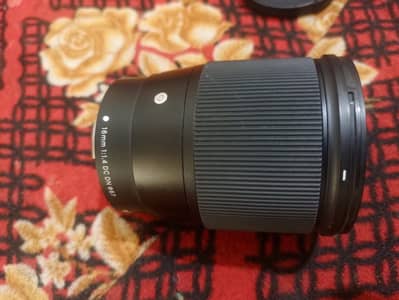 Sigma 16mm 1.4 Canon M Mount