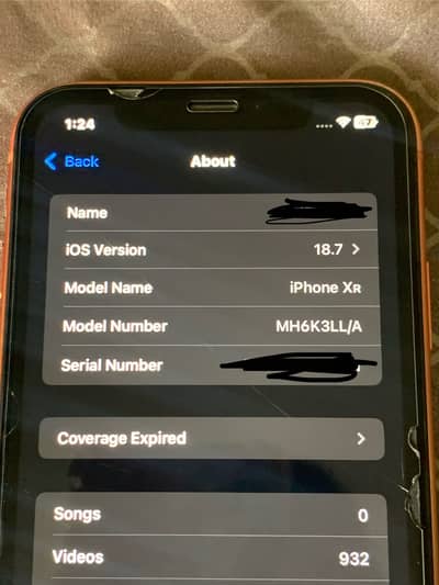 iPhone XR 64GB JV - Coral - 100% Water Pack - All Working