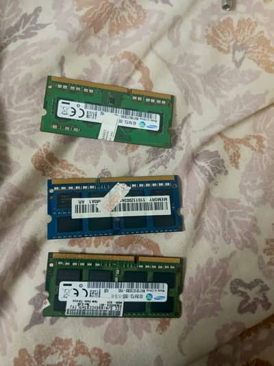 Laptop RAM 8+4+4 GB DDR3 (PC3L-12800)