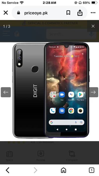 Jazz digit play 1 pta approved dual sim
