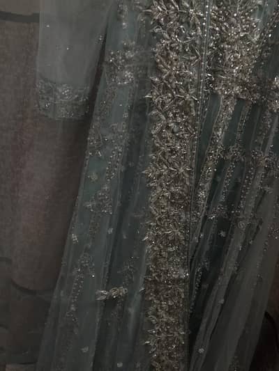 Embroidery bridal dress for wedding