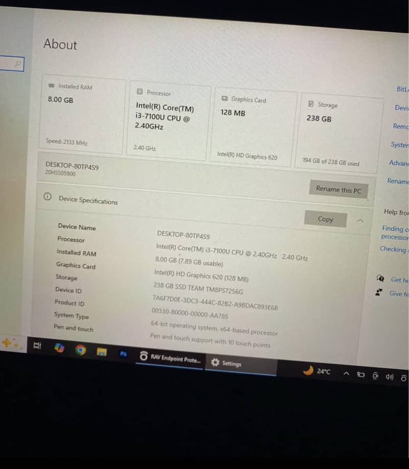 7th generation laptop 0