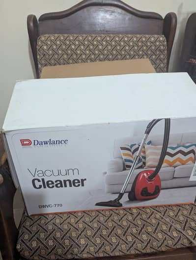dawlance vacuum cleaner with HEPA filter