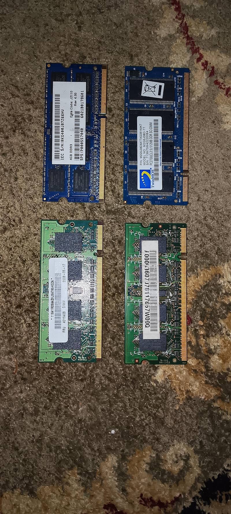 laptop RAM 0