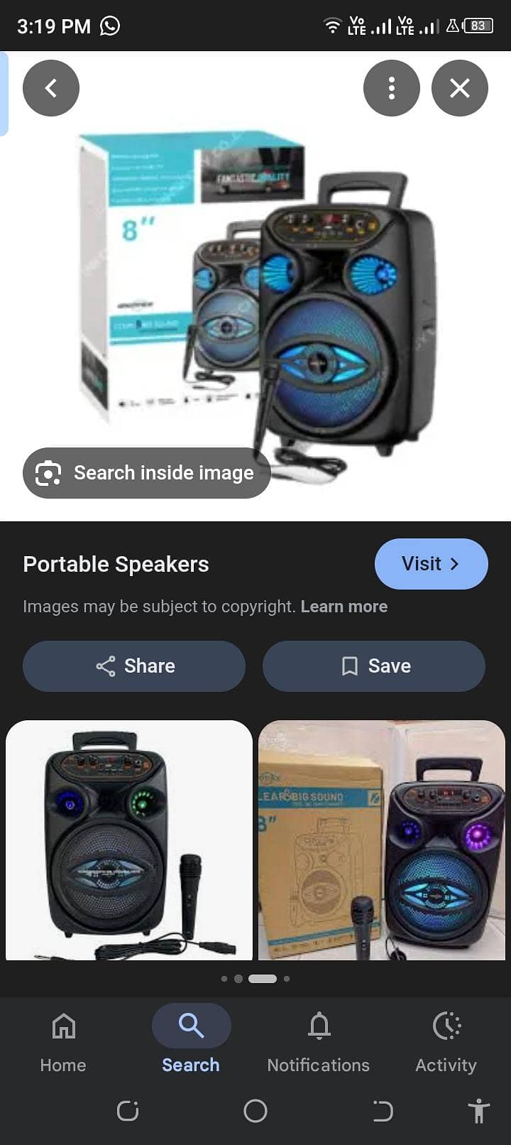 Bluetooth speaker wofer 1