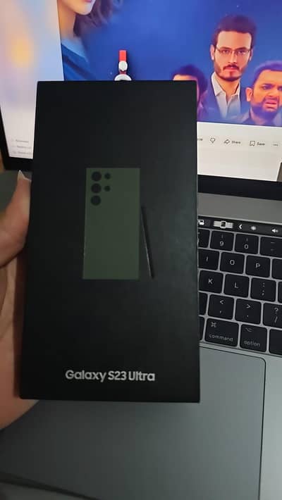 Samsung galaxy S23ultra 12gb 256gb complete box ime matched