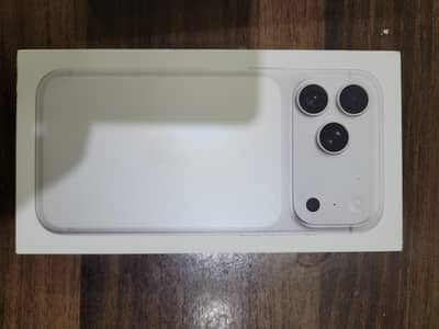 Iphone 17 pro max box pack non pta