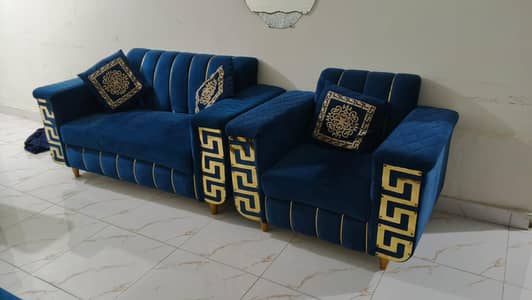 7 Seater Sofa - Wooden Sofa - Luxury Sofa - Sofa Set - Sofa For Sale