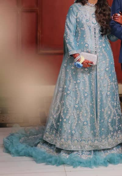 Elegant bridal dress