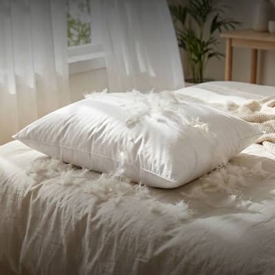 Imperial Feather Pillow 70/30 Duck Down & Feather Filling | Lifetime